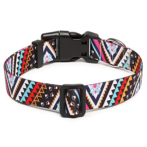 Adjustable Dog Collar (Extra Small / Ethnic Pink)