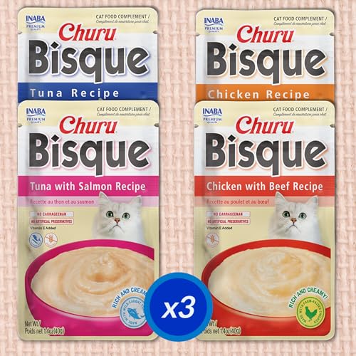 Churu Bisque for Cats (1 Count (Pack of 12))