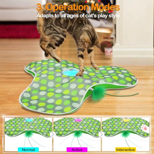 Interactive Cat Toys (green)