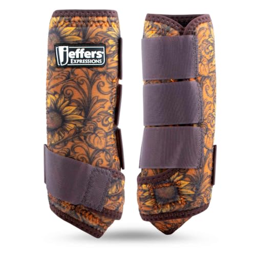 Expression Protective Horse Boots (Bloomin' Toolin' / Large)