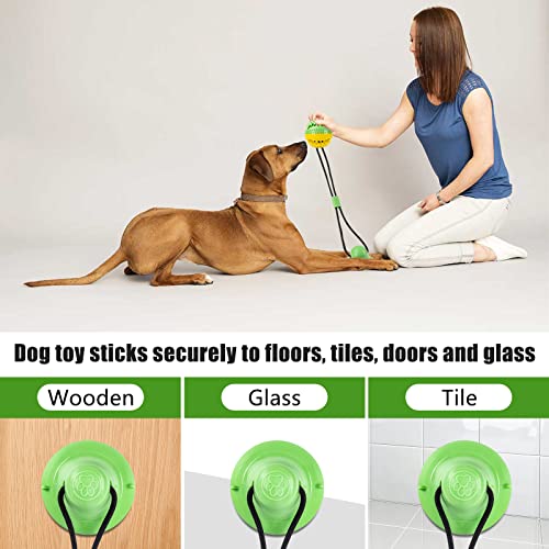 Dog Toys Dog Chew Toys for Aggressive chewers (green)