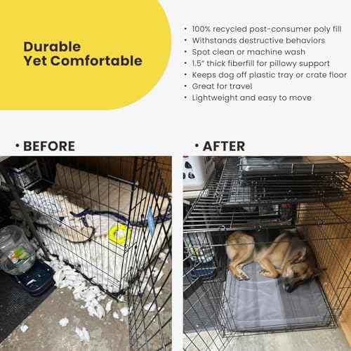 Tough Ripstop Dog Crate Pad (X-Large (47" L x 29" W) / Sage Green)