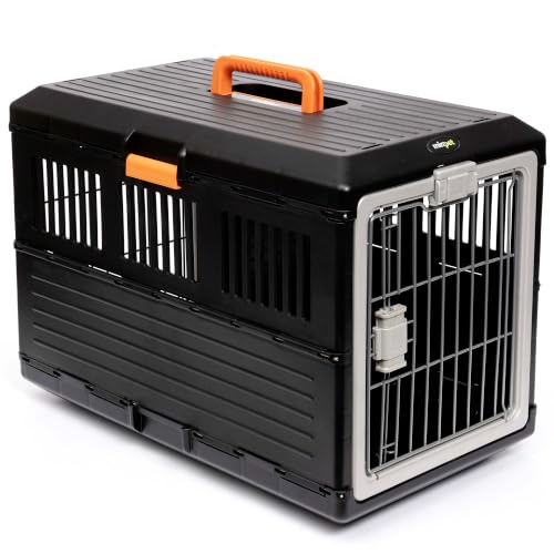 USA Pet Carrier & Crate (Medium - Orange handle / without kit)