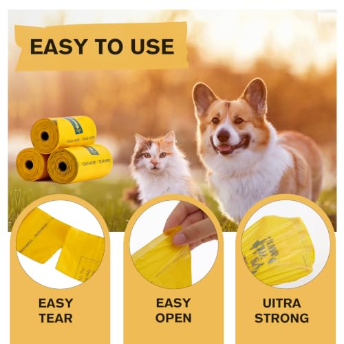 Dog Poop Bags Rolls Guaranteed Leak Proof and Extra thick Poop Bags for Dogs (120 Count (Pack of 1) / Lavender Scent)