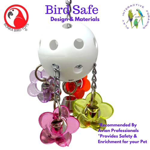 1937 Bellpull Bird Toy Parrot Cage Toys Cages African Grey Conure Cockatiel
