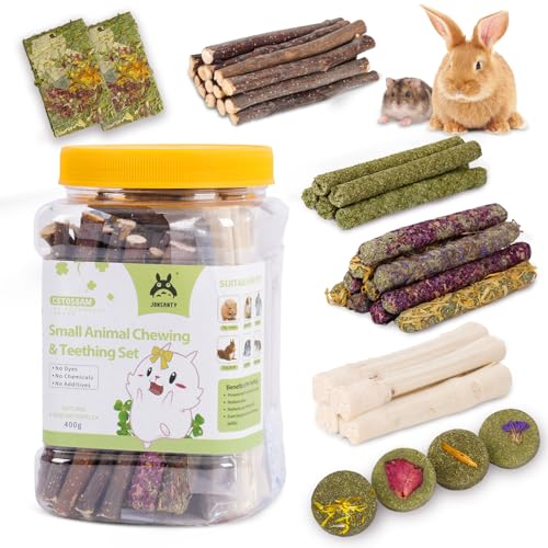 50 60 PCS Natural Rabbit Chew Toys (14.1 Ounce (Pack of 1))