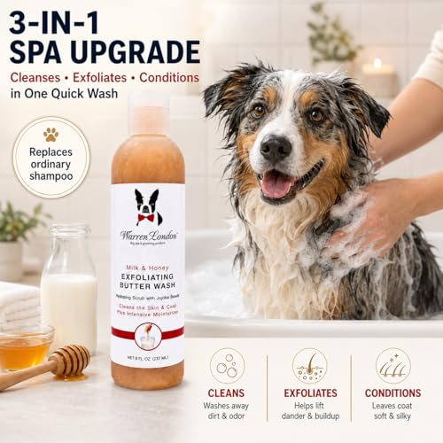 Exfoliating Butter Wash Dog Shampoo (8 oz)