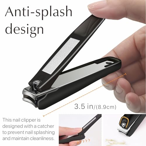 Nail Clippers for Women Travel (Women-black)