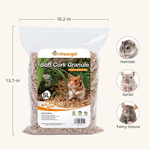 Natural Coco Cork Hamster Bedding (5L)