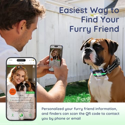 Airtag Dog Collar (Z: Black / S: with Airtag Holder)
