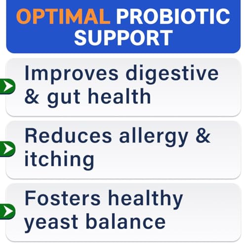 Dog Probiotics for Digestive Health w (Probiotic Chews / Best Value 180Ct (Chicken))