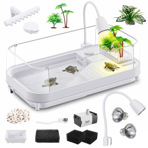 Large Turtle Tank Kit (L Kit-White Lamp)