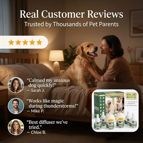 8-in-1 Dog Calming Diffuser Kit, 2 Plug-Ins & 6 Refills, 180-Day Supply (8 packs - Duck Diffuser)