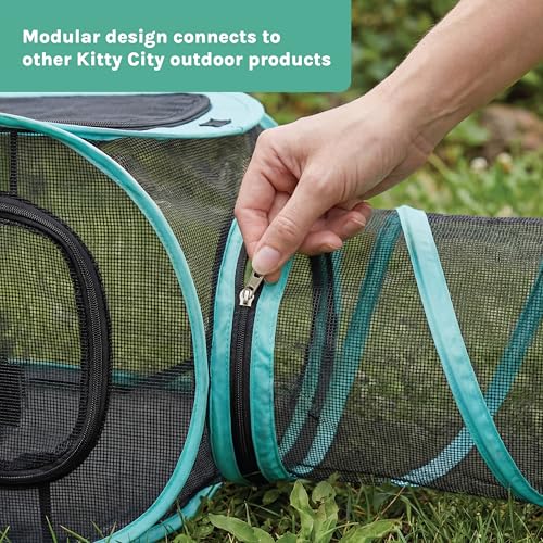 Outdoor Catio Furniture and Play Kits for Cats (Rectangular Tent)