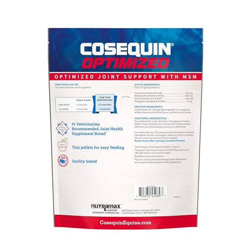 Nutramax Cosequin Optimized Horse Joint Health Supplement (Pellet)