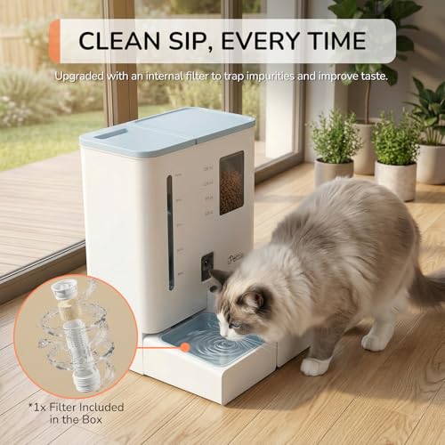 Camera Automatic Cat Feeder and Water Dispenser