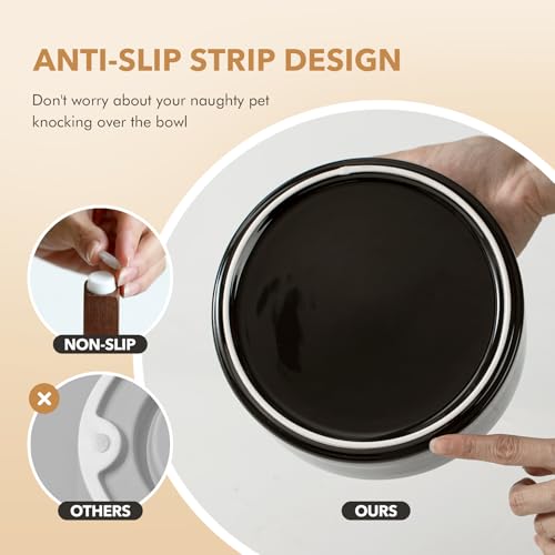 Elevated Dog Bowls (Double Bowls with Stand- Starry Sky / 7.6CUPS)