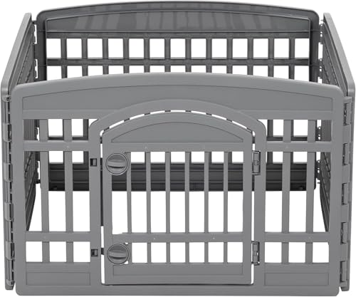 Laundry Basket (4 Panel - 24" H / Gray)