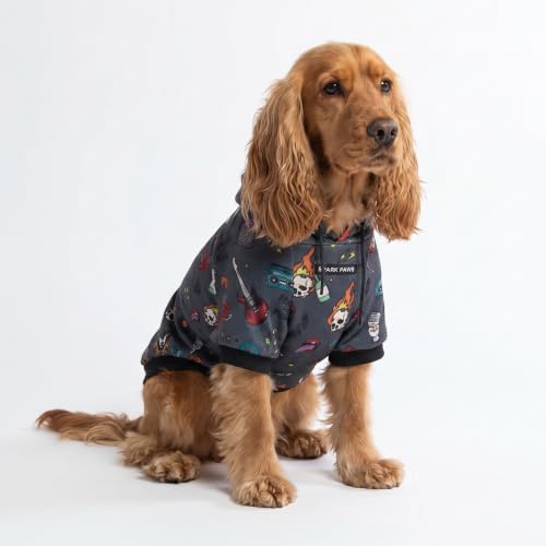 Dog Hoodie Buttery (Rock and Roll / Large)