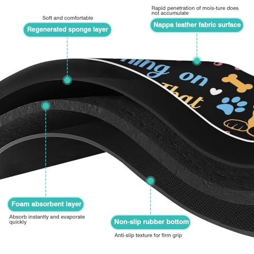 Pet Feeding Mat for Floors Waterproof Dog Mat for Food and Water Absorbent Quick Dry Non Slip mat for Cat Bowls (24"L x 16"W / Black)