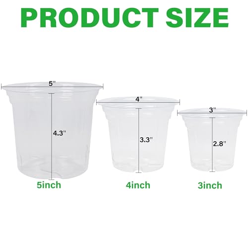 4 Inch Seed Starter Tray for Vegetable Herb Lettuce Seeds (4 Inch-60Pack)