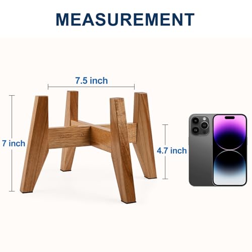 Elevated Dog Bowl Stand for Small Dogs (Small - 2 Pack)