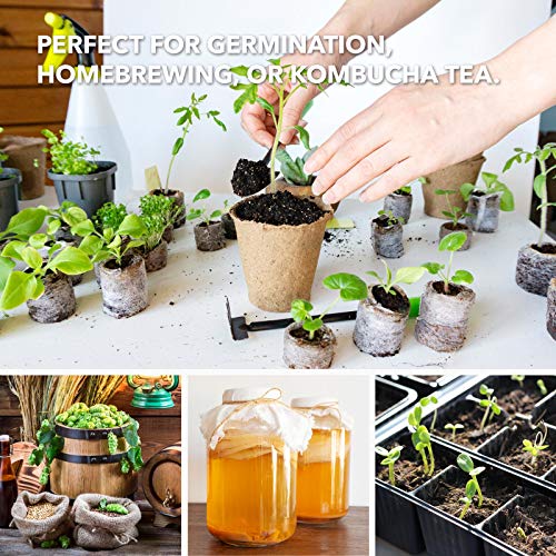 20" x 20.75" Seedling Heat Mat with Thermostat Controller Combo Set (20x20.75 Heat Mat with Thermostat)
