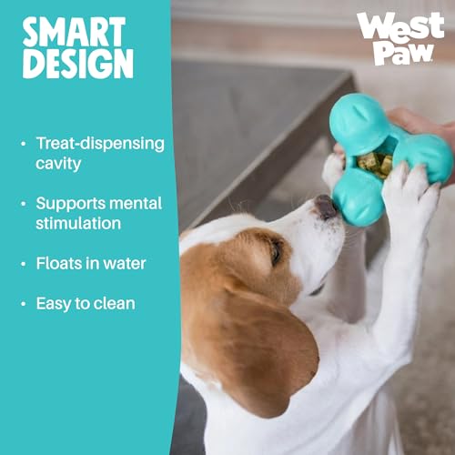 Zogoflex Tux Treat Dispensing Dog Chew Toy (Geranium / Small)