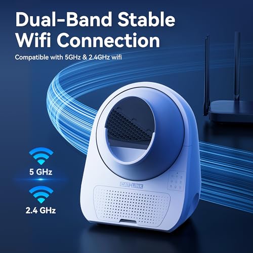 Ultra Automatic Litter Box with AI Camera (White / X-Large (Ultra))