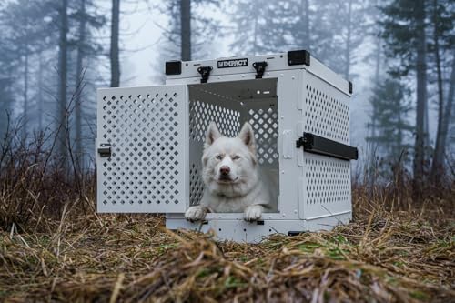 Impact Collapsible Dog Crate (Gray / 30.5"L x 20.5"W x 26.0"H)