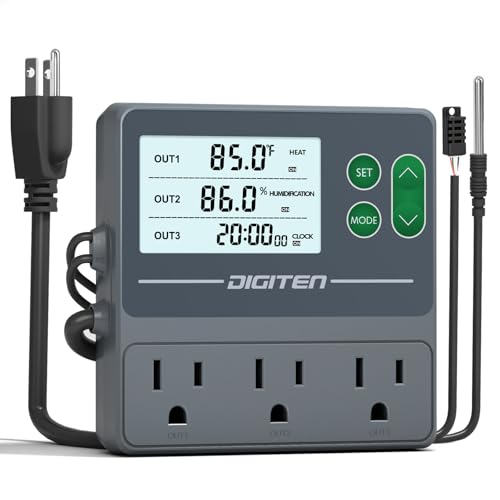 Temperature and Humidity Controller with Timer