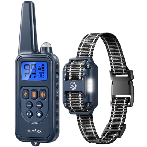 Electronic Dog Training Collar (for 1 dog (D8 Blue))