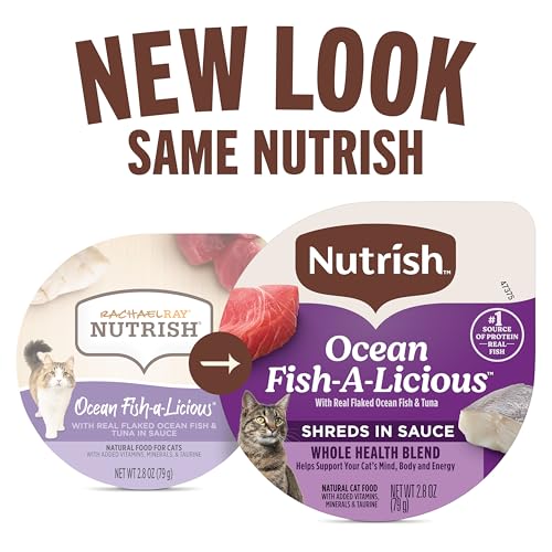 Ocean Fish-A-Licious Wet Cat Food, 2.8 oz. Cup (Rachael Ray)