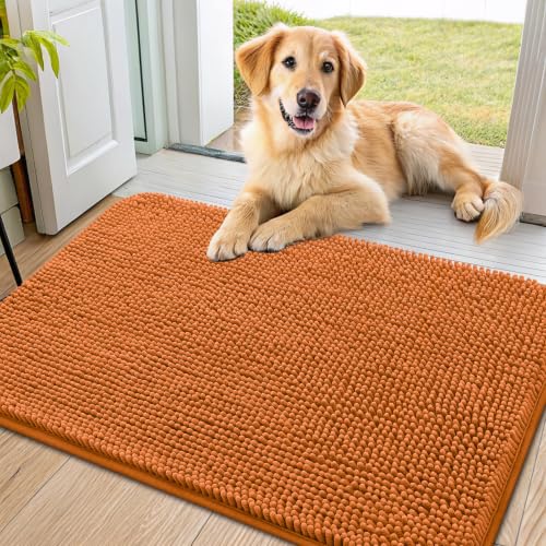Dog Door Mat for Muddy Paws 36x24 (Clay / 36"X24")