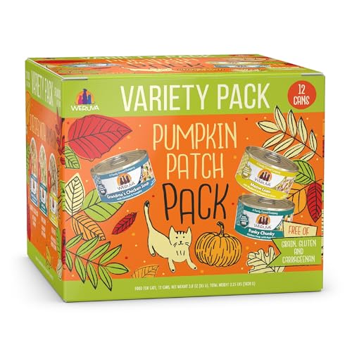 Wet Cat Food Pumpkin Patch Pack Variety Pack (3 Ounce (Pack of 12))