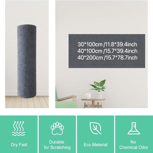 Cat Scratch Couch Furniture Protector (15.7"X39.4")