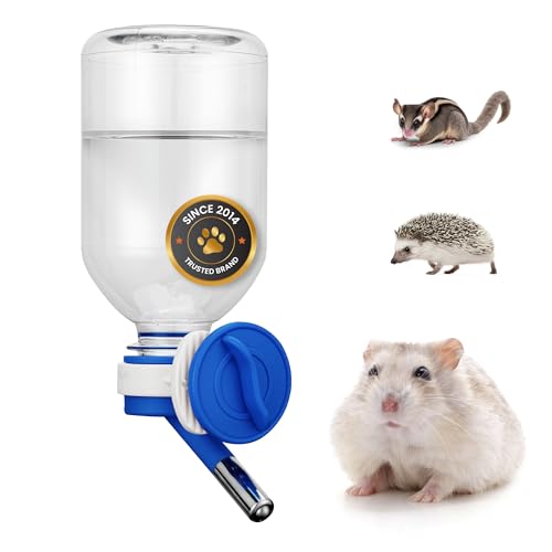 No Drip Small Animal Water Bottle (C125 Blue / Hamsters-Hedgehogs-Sugar Gliders)