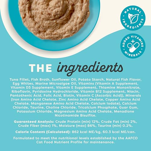 Vitality Tuna Fillet Paté Wet Cat Food 24