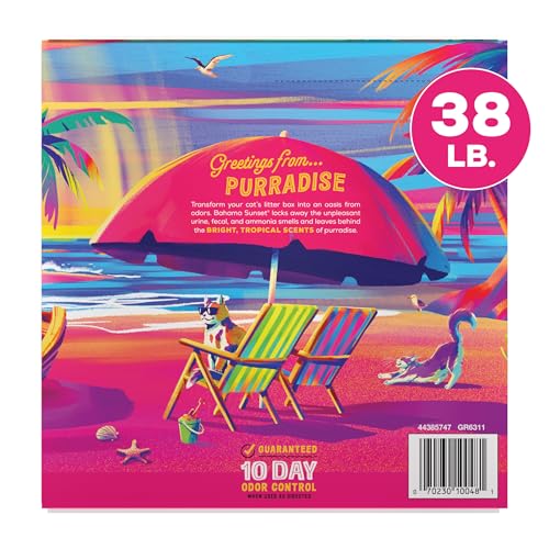 Bahama Sunset Scented Cat Litter