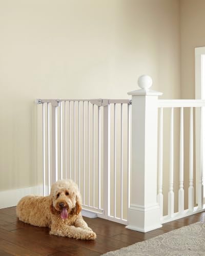 36" Extra Tall Baby Gate (White / 30"-46" W x 36" H)