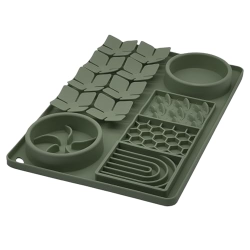 Slow Feeder Bowl (Dark Green)