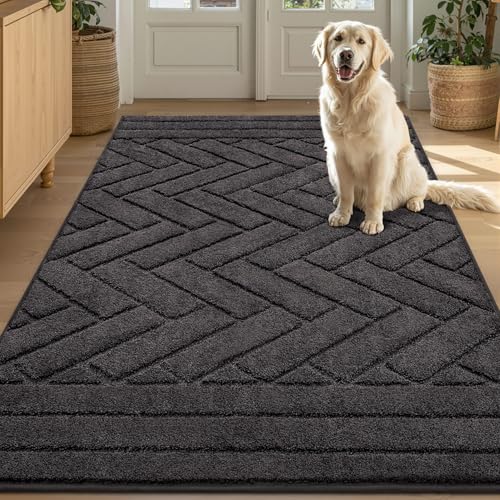 Large Dog Door Mat (35"x59" / Charcoal)