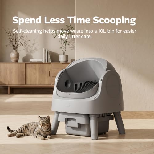 Automatic Self Cleaning Litter Box (Grey)