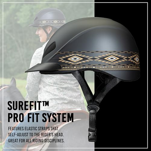 Rebel Bold Horse Riding Helmet (Medium / Navajo)
