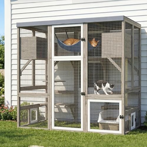 Catio Outdoor Cat Enclosure (61.5"L x 34"W x 57.5"H)