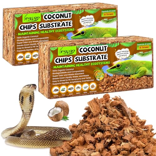 2 Pack Coconut Husk for Reptiles (2 Pack)