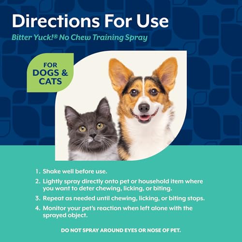 Bitter Yuck! No Chew Training Spray for Pets