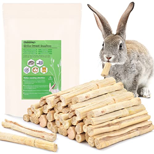 700g 1.5Ib Sweet Bamboo Chew Sticks for Rabbits (1.54 Pound (Pack of 1))