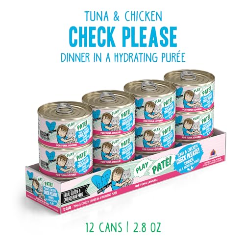 B.F.F. Play Best Feline Friend Paté Lovers (2.8 Ounce (Pack of 12))