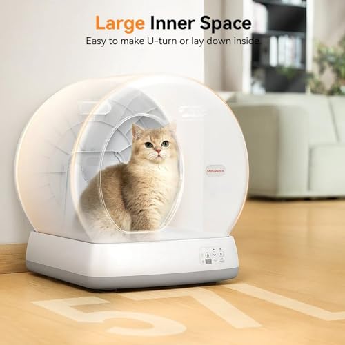 Self Cleaning Cat Litter Box Safety Sensors